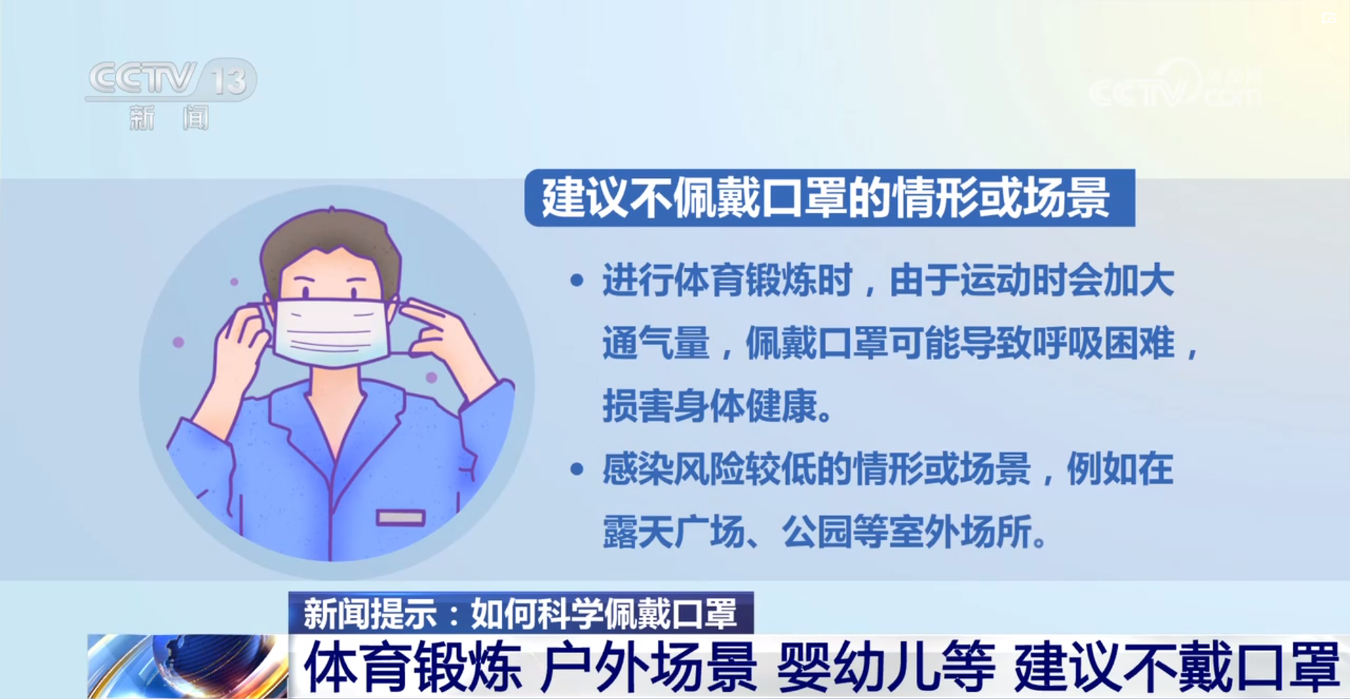 【冬季謹防呼吸道疾病】新聞提示：如何科學佩戴口罩