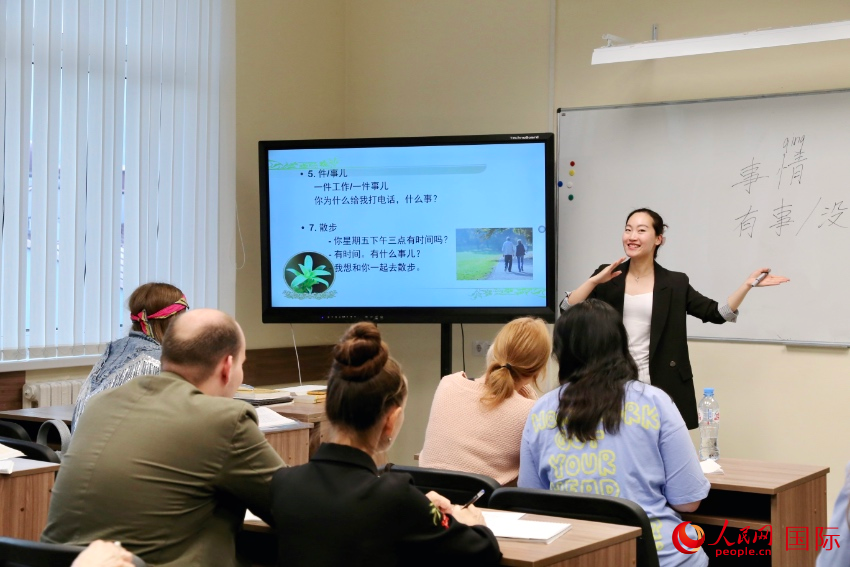白大孔院的教學課堂。人民網(wǎng)記者 朱虹攝