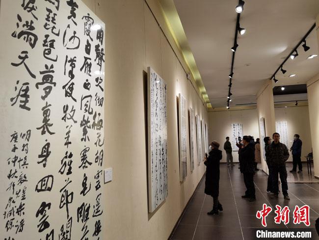 甘肅辦國(guó)際書(shū)法邀請(qǐng)展巡展紀(jì)念敦煌莫高窟藏經(jīng)洞發(fā)現(xiàn)120周年