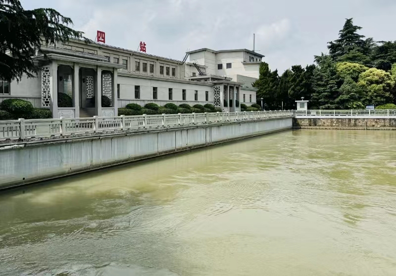 江都水利樞紐。受訪對象供圖