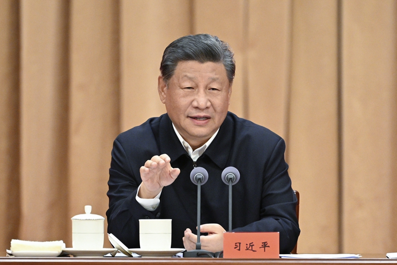 2024年10月29日，習(xí)近平在省部級(jí)主要領(lǐng)導(dǎo)干部學(xué)習(xí)貫徹黨的二十屆三中全會(huì)精神專題研討班開班式上發(fā)表重要講話。