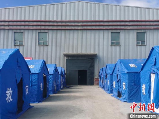 那曲火車站集中健康監(jiān)測點?！≈袊F路青藏集團有限公司拉薩車務(wù)段 供圖